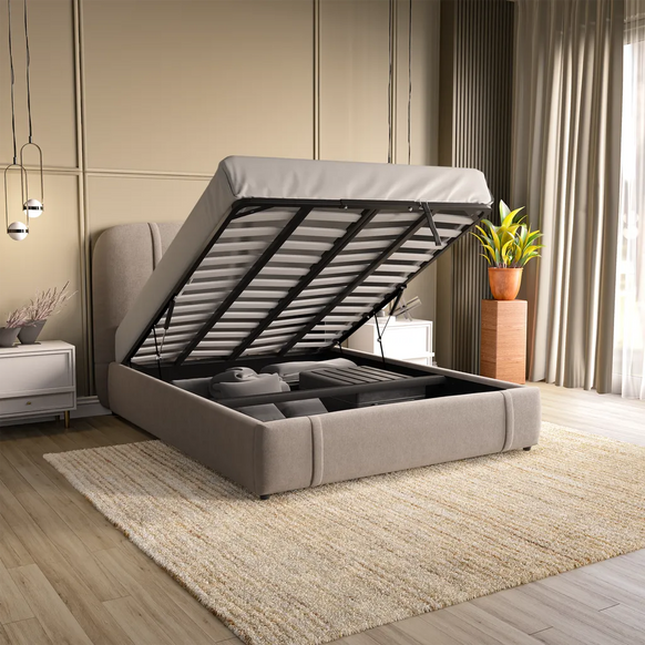 Sienna Upholstered Ottoman Bed