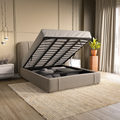 Sienna Upholstered Ottoman Bed