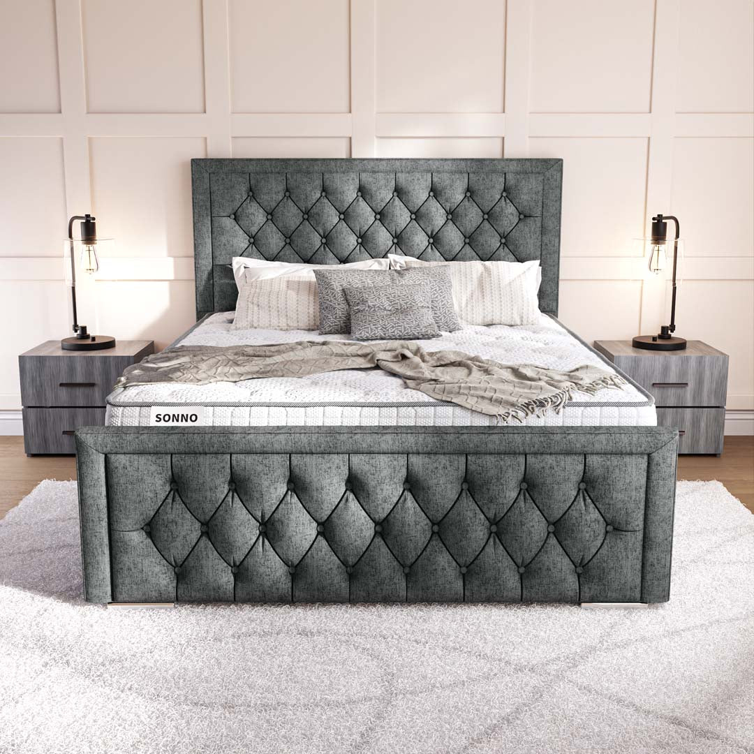 Valencia Upholstered Ottoman Bed