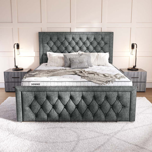 Valencia Upholstered Ottoman Bed