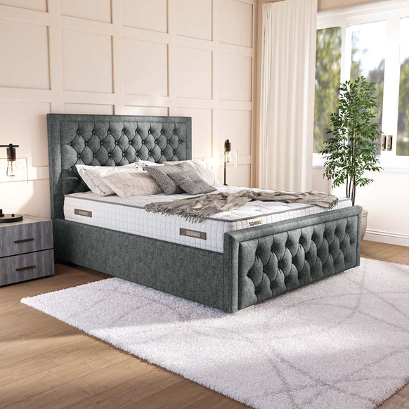 Valencia Upholstered Ottoman Bed
