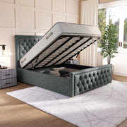 Valencia Upholstered Ottoman Bed