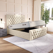 Valencia Upholstered Ottoman Bed