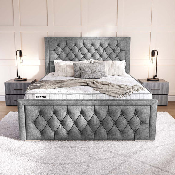 Valencia Upholstered Ottoman Bed