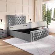 Valencia Upholstered Ottoman Bed