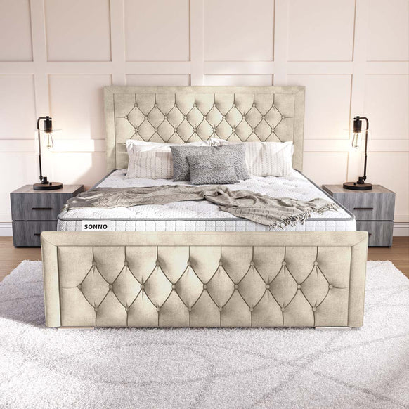 Valencia Upholstered Ottoman Bed