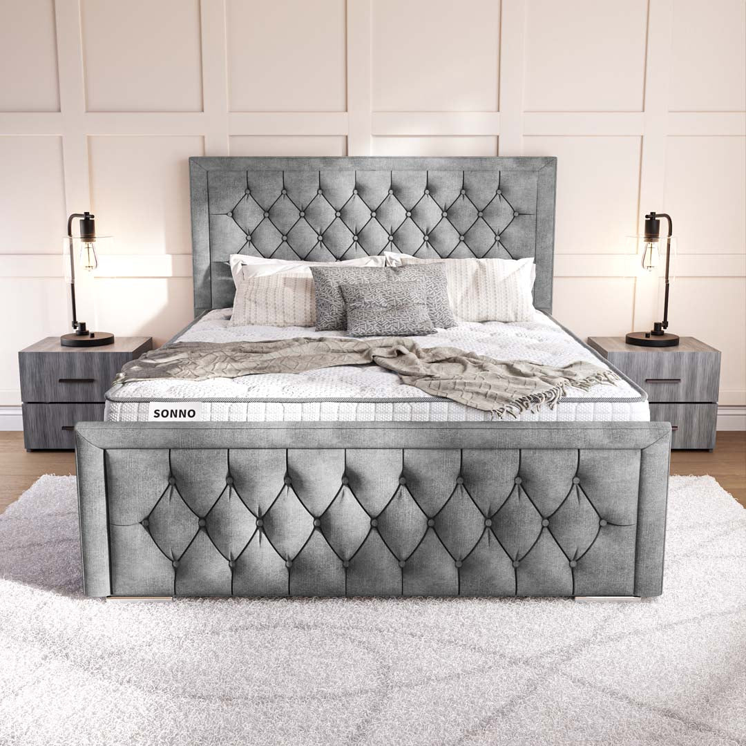 Valencia Upholstered Ottoman Bed