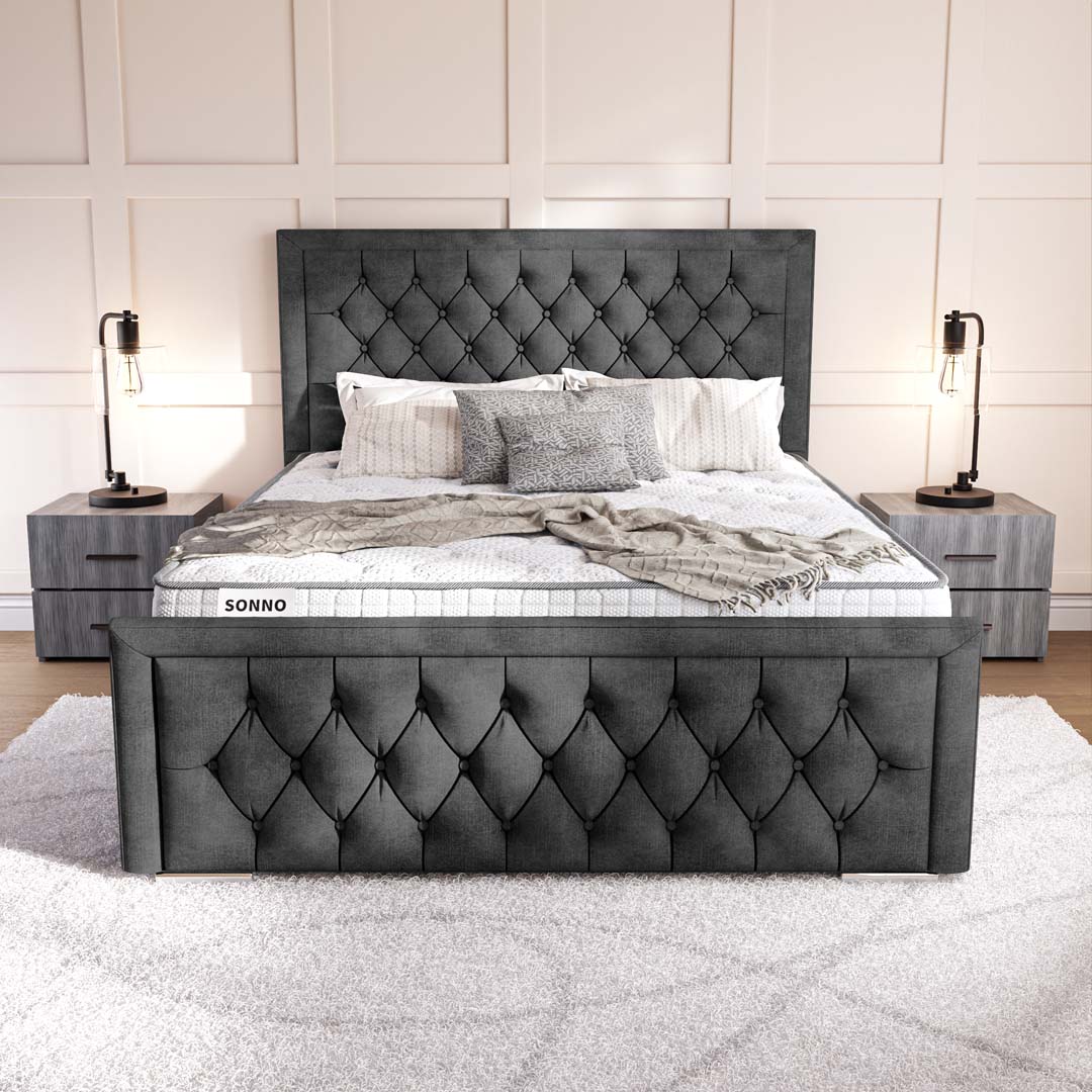Valencia Upholstered Ottoman Bed