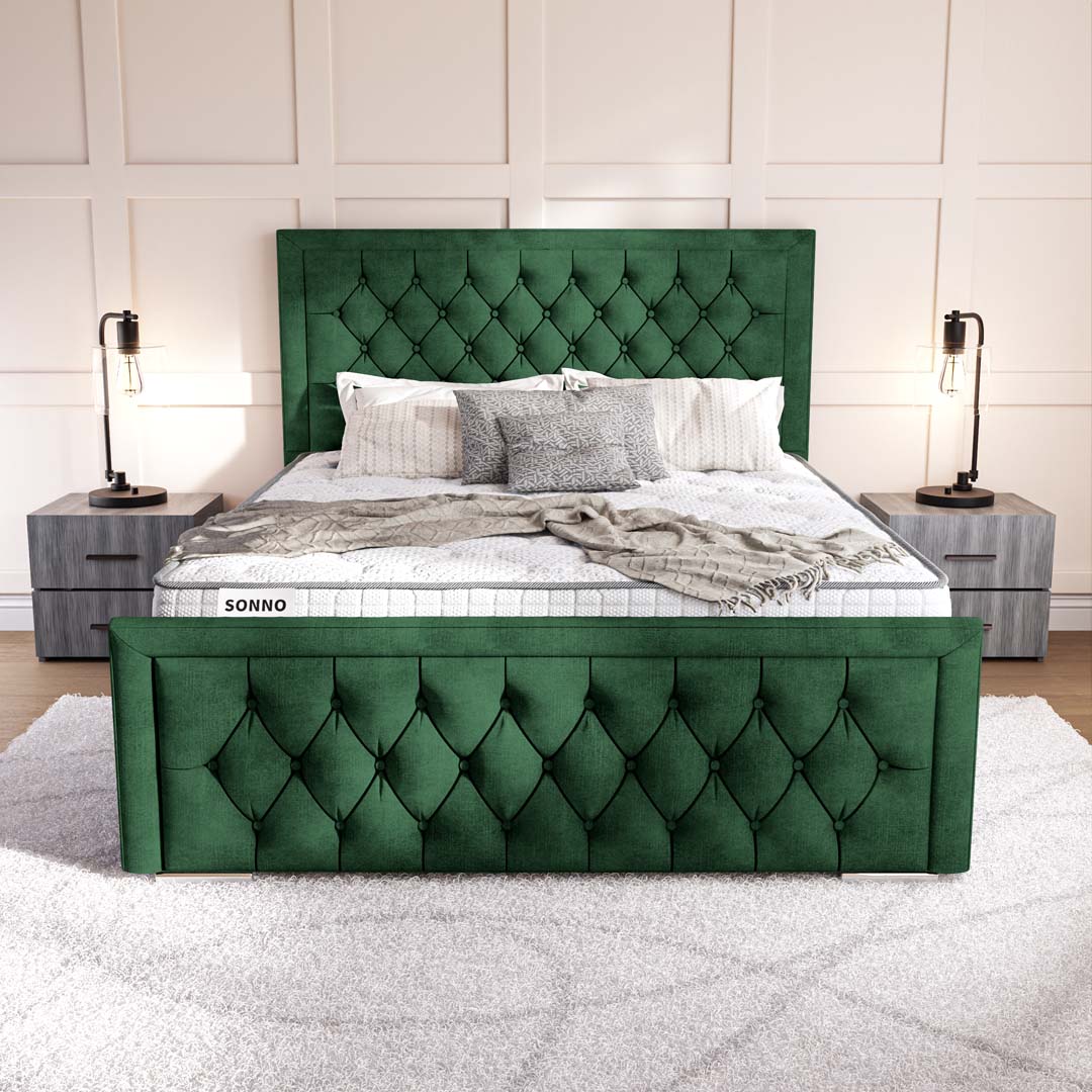 Valencia Upholstered Ottoman Bed