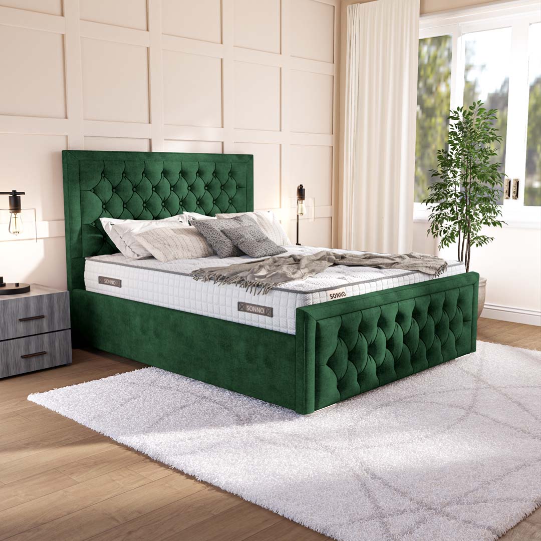 Valencia Upholstered Ottoman Bed