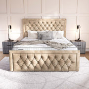 Valencia Upholstered Ottoman Bed