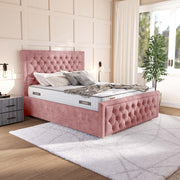 Valencia Upholstered Ottoman Bed