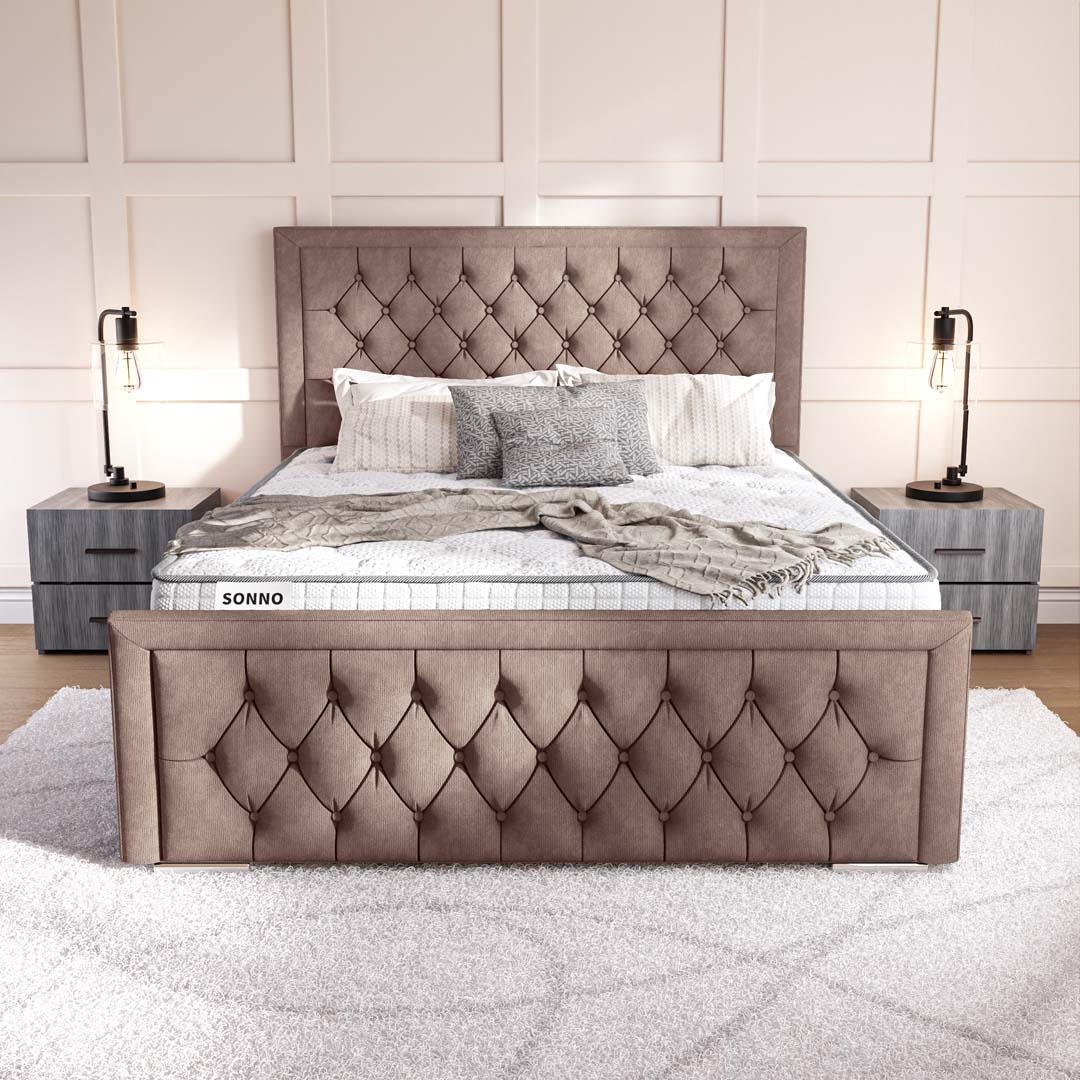 Valencia Upholstered Ottoman Bed