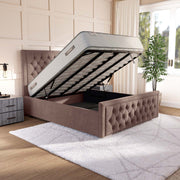 Valencia Upholstered Ottoman Bed