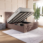 Valencia Upholstered Ottoman Bed