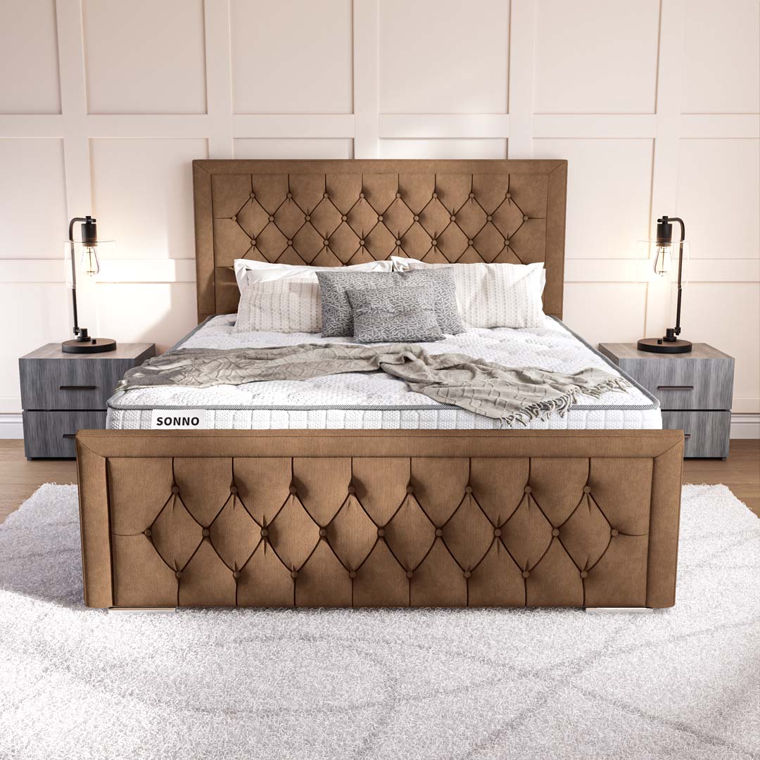 Valencia Upholstered Ottoman Bed