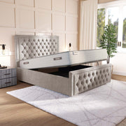 Valencia Upholstered Ottoman Bed