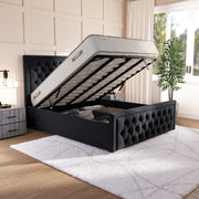 Valencia Upholstered Ottoman Bed