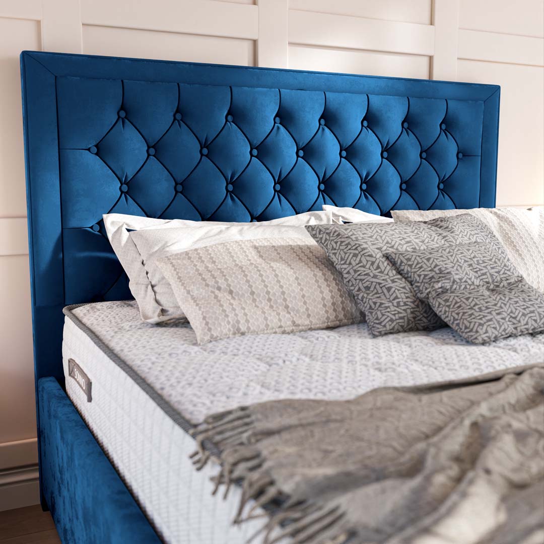 Valencia Upholstered Ottoman Bed