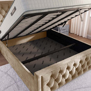 Valencia Upholstered Ottoman Bed