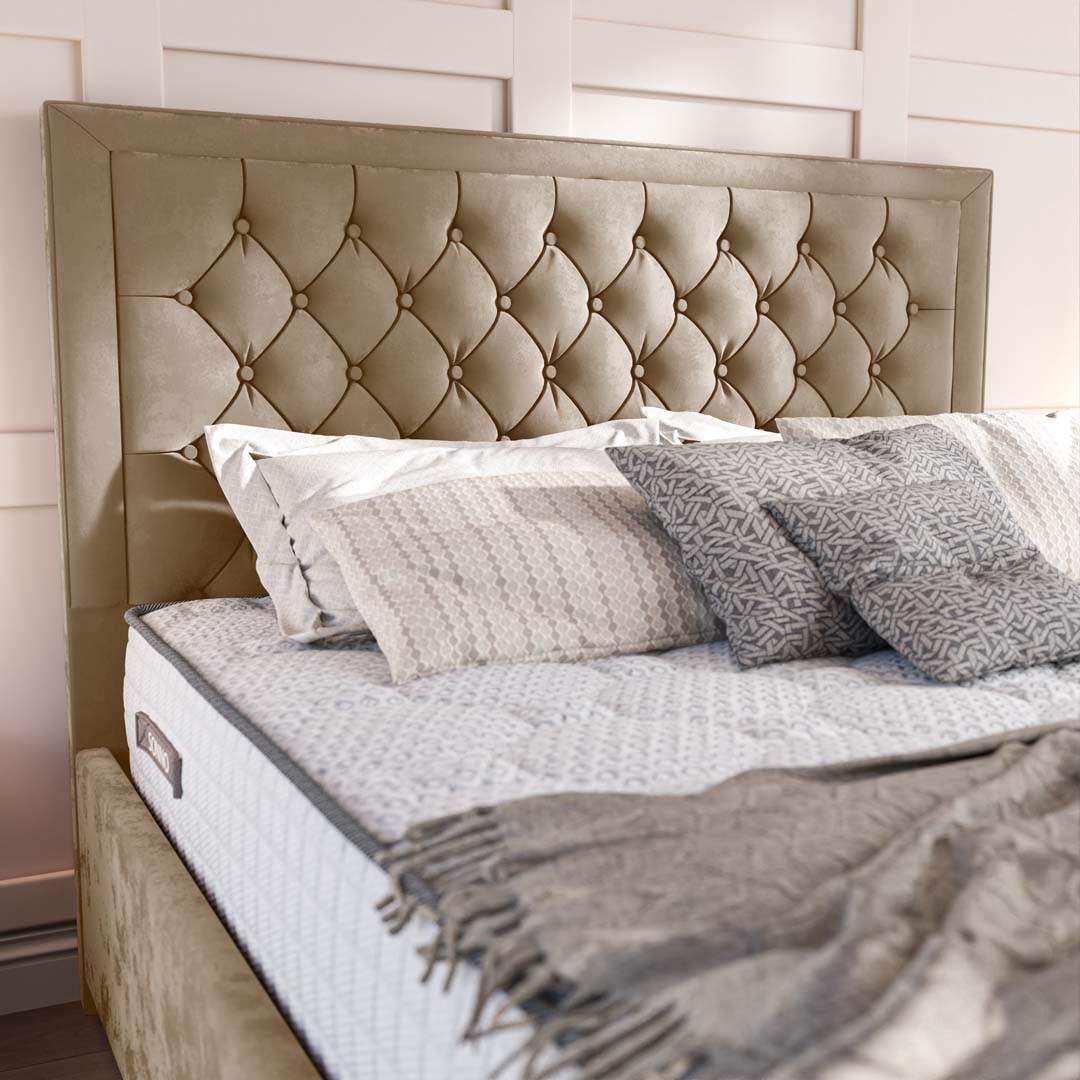 Valencia Upholstered Ottoman Bed