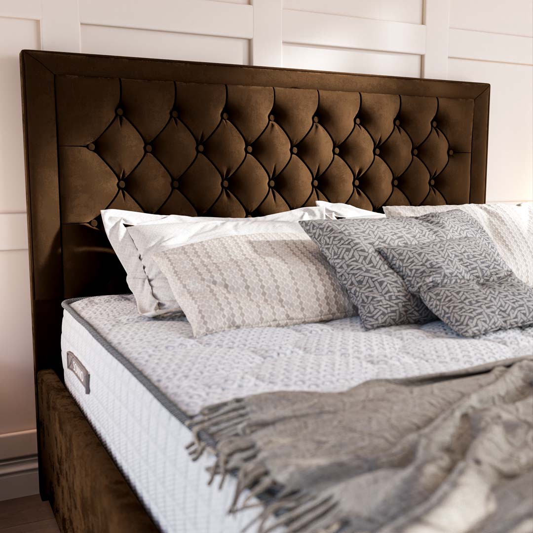 Valencia Upholstered Ottoman Bed