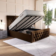 Valencia Upholstered Ottoman Bed