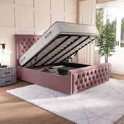 Valencia Upholstered Ottoman Bed
