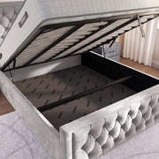 Valencia Upholstered Ottoman Bed