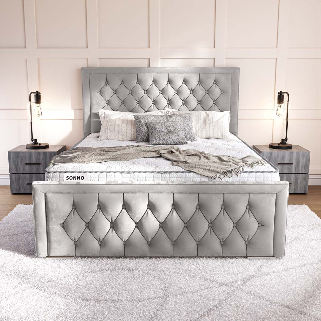 Valencia Upholstered Ottoman Bed