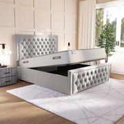 Valencia Upholstered Ottoman Bed