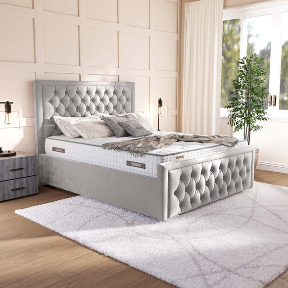 Valencia Upholstered Ottoman Bed