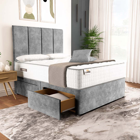 Victoria Divan Bed - Armour Coniston – Sonno