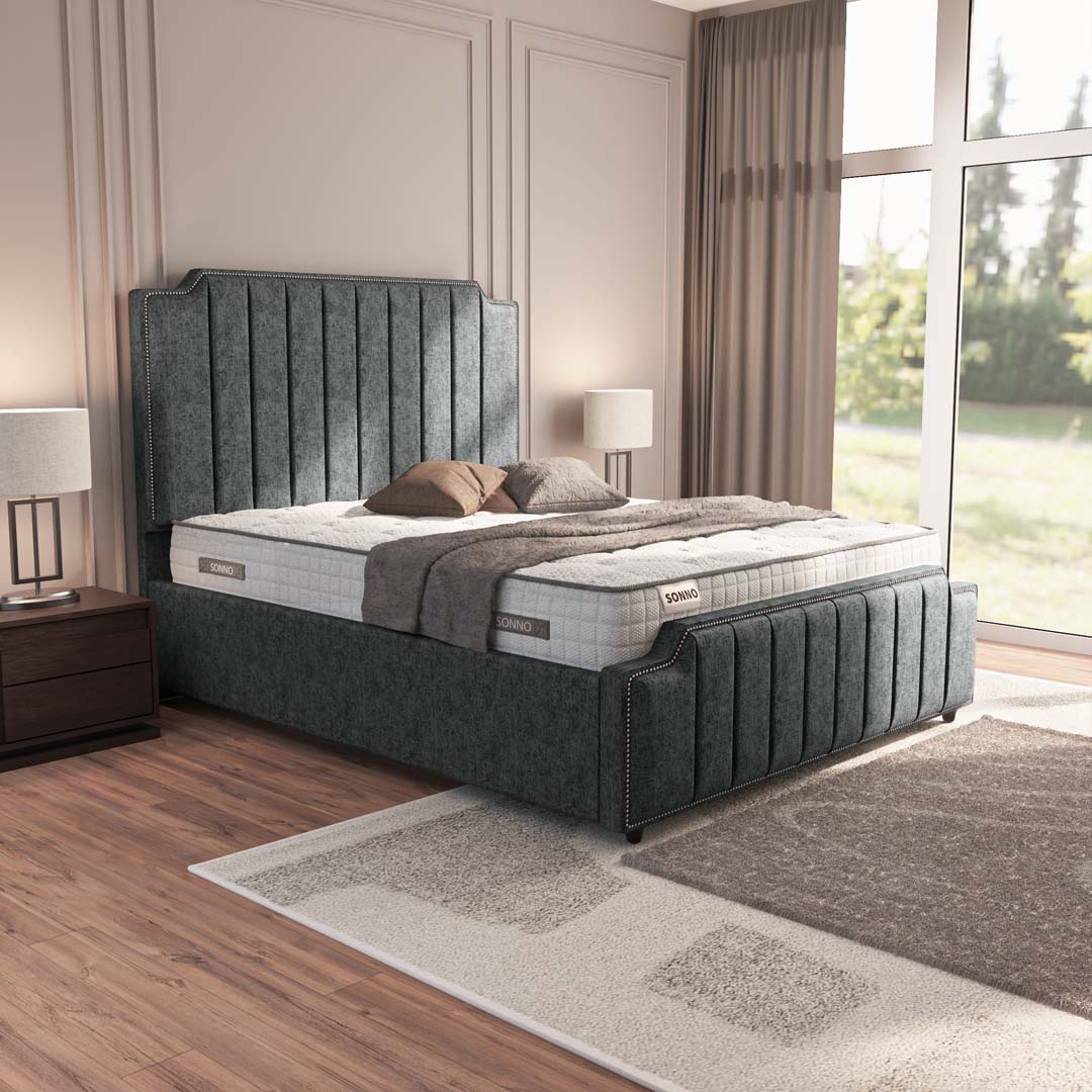Washington Upholstered Ottoman Bed
