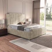 Washington Upholstered Ottoman Bed