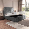 Washington Upholstered Ottoman Bed