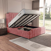 Washington Upholstered Ottoman Bed