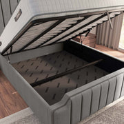 Washington Upholstered Ottoman Bed