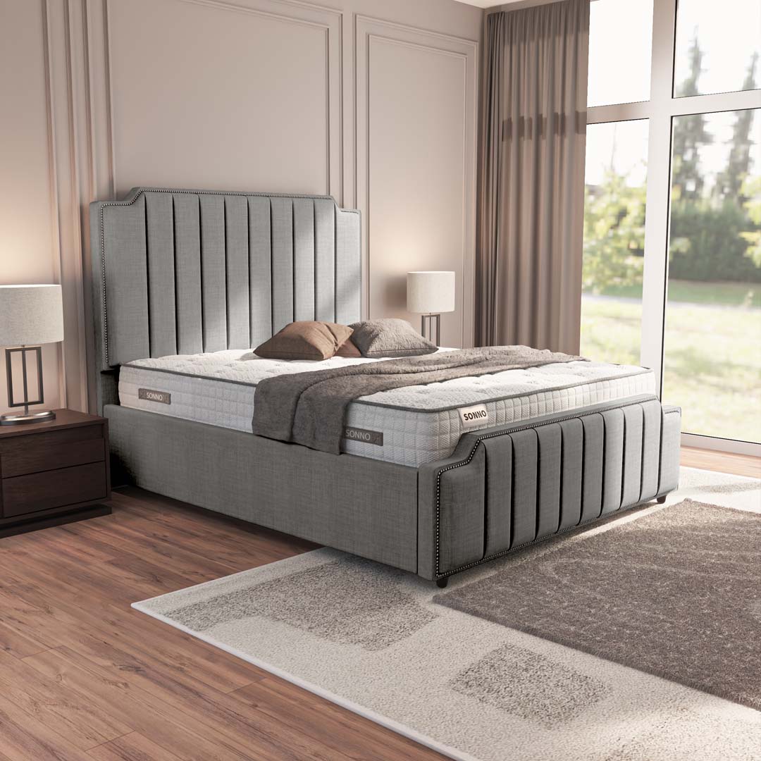 Washington Upholstered Ottoman Bed