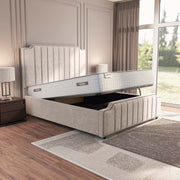 Washington Upholstered Ottoman Bed