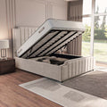Washington Upholstered Ottoman Bed