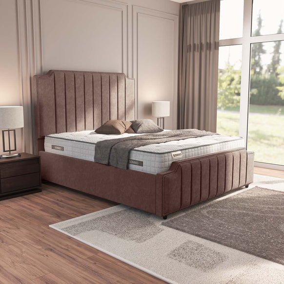 Washington Upholstered Ottoman Bed