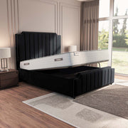 Washington Upholstered Ottoman Bed