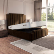 Washington Upholstered Ottoman Bed