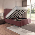 Washington Upholstered Ottoman Bed