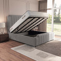 Washington Upholstered Ottoman Bed