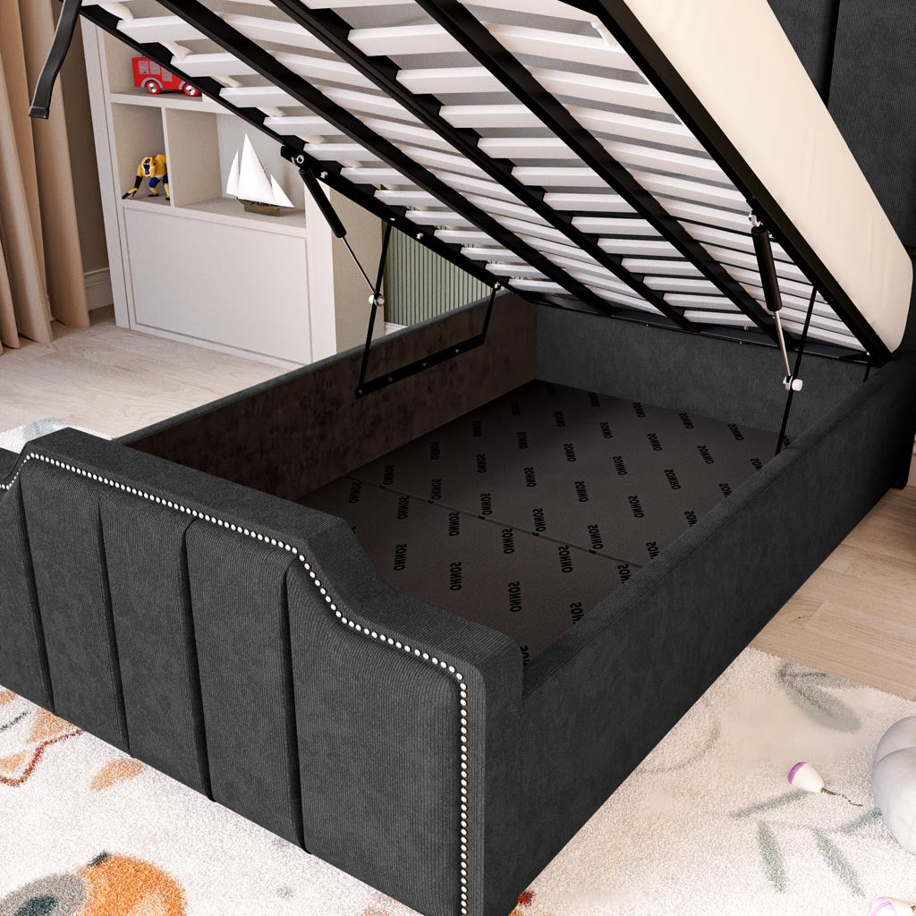 Washington Kids Upholstered Ottoman Bed