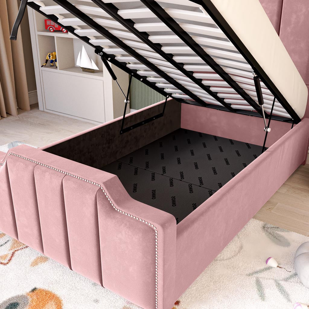 Washington Kids Upholstered Ottoman Bed