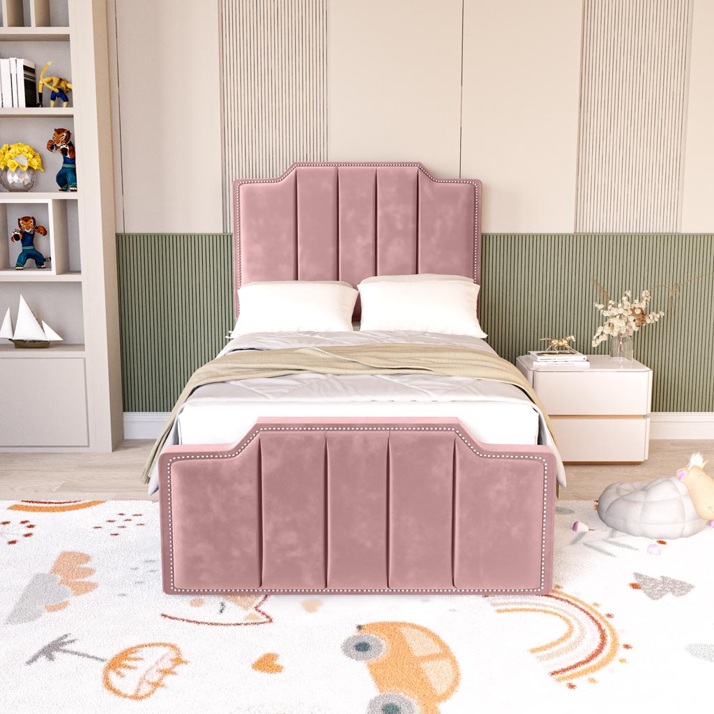 Washington Kids Upholstered Ottoman Bed
