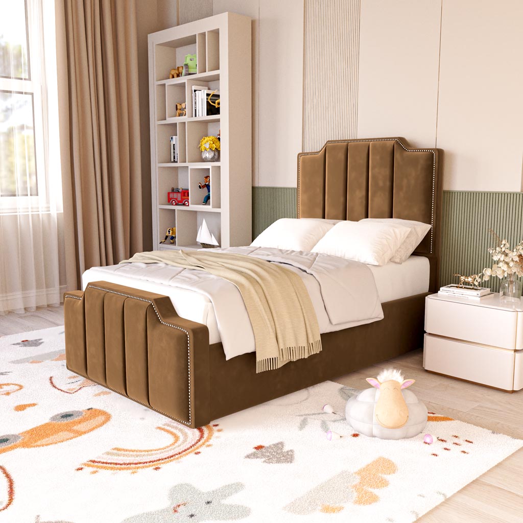 Washington Kids Upholstered Ottoman Bed